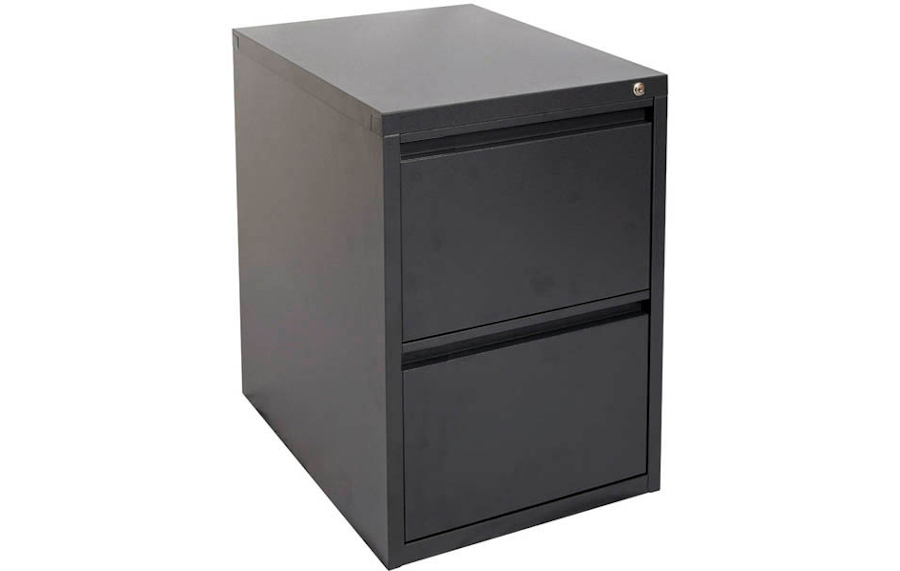 Go 2 Drawer Metal Filing Cabinet